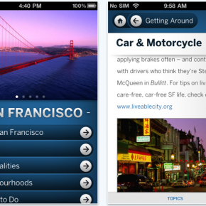 Free Lonely Planet iPhone apps for Stranded Travellers in North America